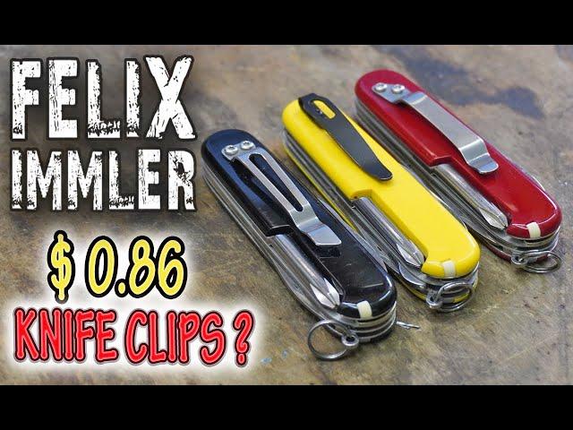 Cheap China Pocket Clips for Swiss Army Knives - is that a good idea?