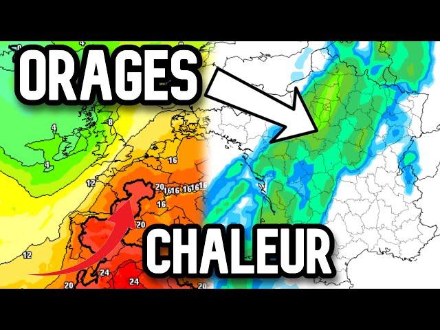 Point météo : CHALEUR et ORAGES cette semaine !?