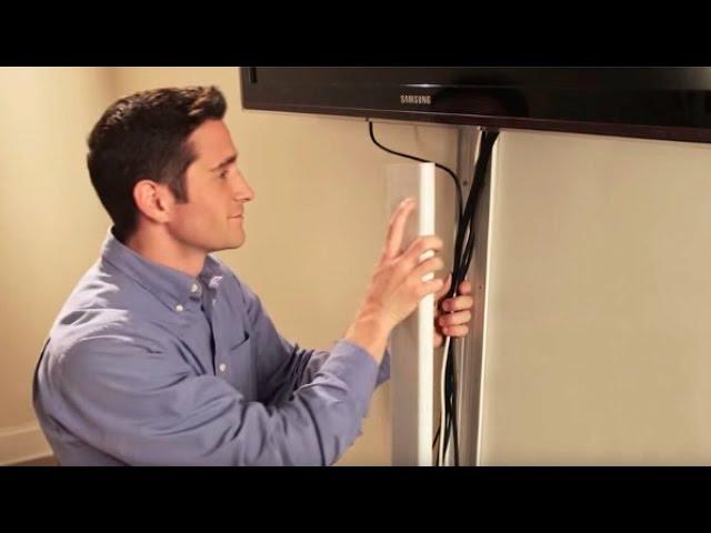 Wiremold: How to Hide Flat Screen TV Cables