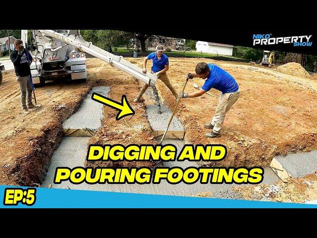 Footings - Building a House | $475,000 Duplex Build | EP 5