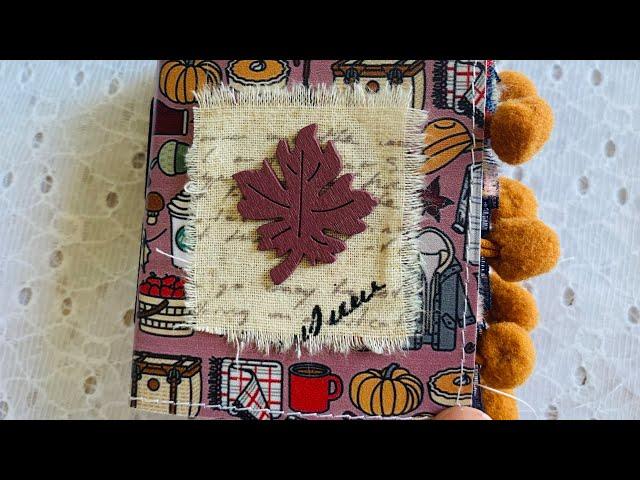 Fall Micro Junk Journal//Mini Junk Journal Flip Through