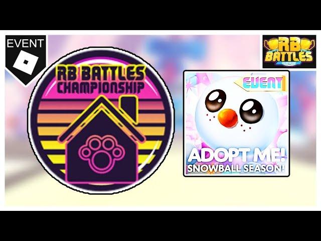 Как Получить 10 Бейдж в Adopt Me! в [EVENT] RB Battles!  Roblox