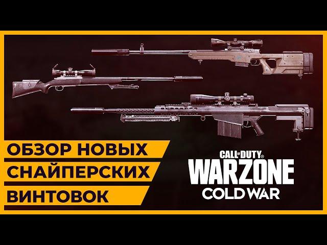 Лучшая Новая Снайперская Винтовка в Call of Duty Warzone!