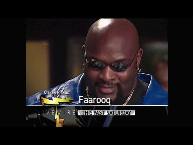 Farooq & Ahmed Johnson argue and threaten each other on LiveWire! 1996 (WWF)