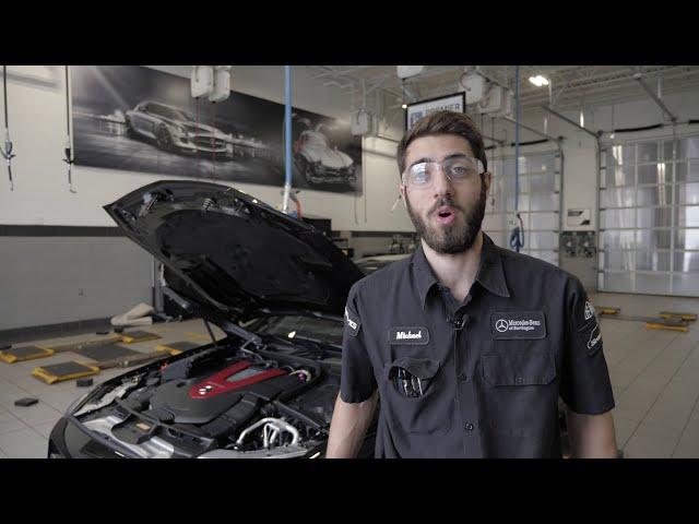 Mercedes-Benz of Burlington Auto Technician Michael Steinkrauss on Universal Technical Institute