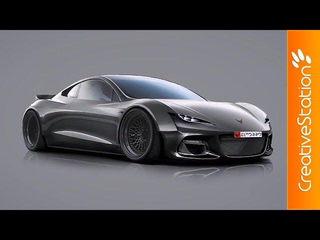 Petrol Roadster - Speed art virtual tuning (#Photoshop) | CreativeStation