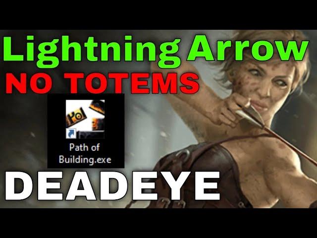 3.25 League Starter Guide - Lightning Arrow Deadeye - PATH OF BUILDING [PoE]