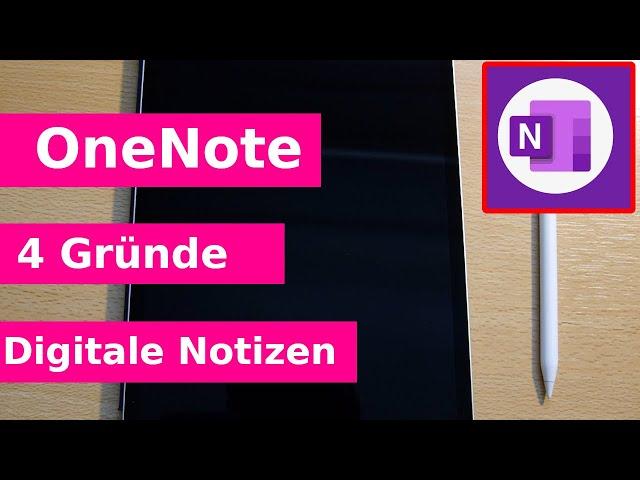 4 Gründe Warum Microsoft OneNote perfekt zum papierlosen Büro passt! | Digitale Notizen