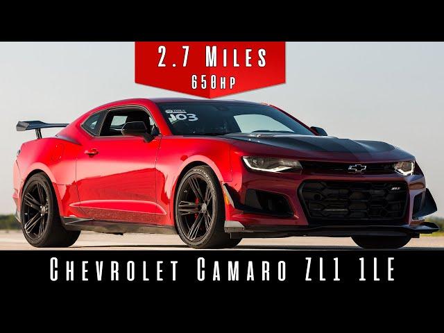 2019 Chevrolet Camaro ZL1 1LE | (Top Speed Test)