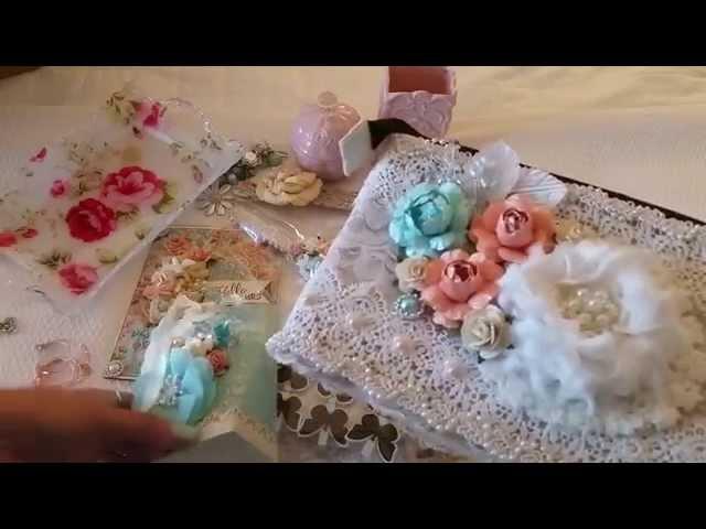 Stunning Shabby Creations from Natalie - PUTSOMEBLINGONIT