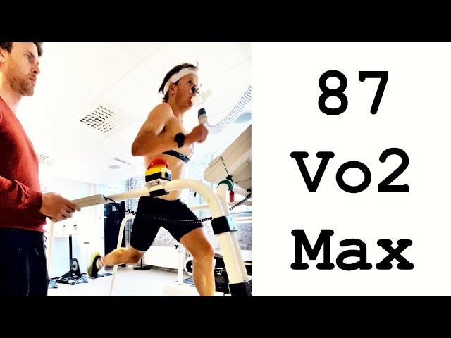 Lab testing - 87 Vo2-Max