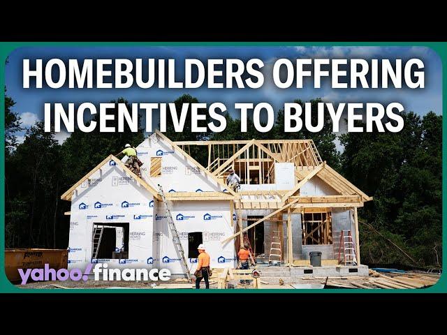 US homebuilders offer incentives as mortgage rates rise