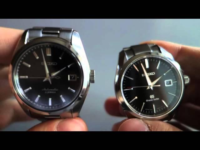 Королевская битва: Seiko SARB033 vs GS SBGX083