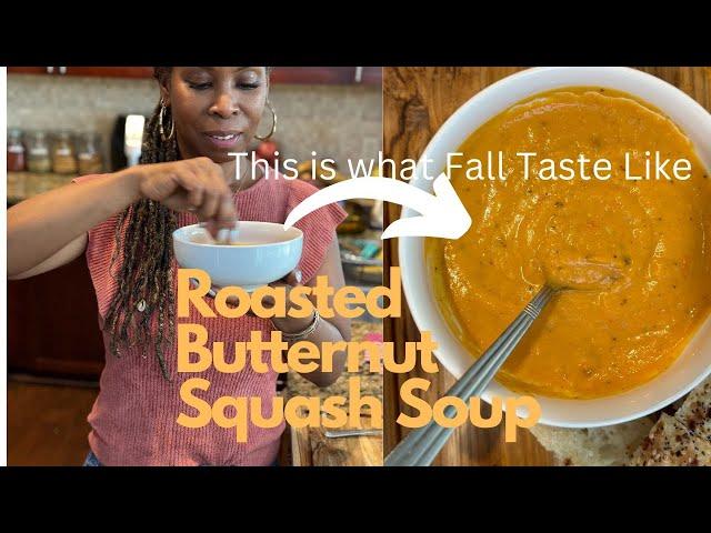 Roasted Butternut Squash Soup | My Vegan Kitchen Life | Cooking | Tasting | Foodie Fun