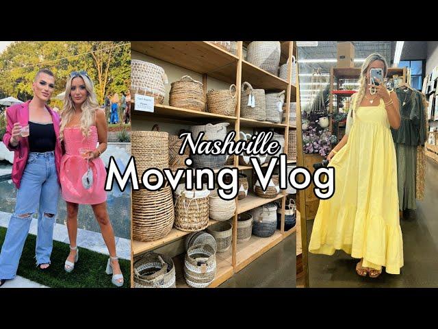 Moving into my new house in Nashville || Moving VLOG 1