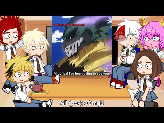 “Past Class - 1A Reacts To Izuku Midoriya” || Mha/Bnha || Gacha club ||