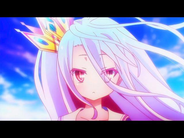 「Creditless」No Game No Life OP / Opening「UHD 60FPS」