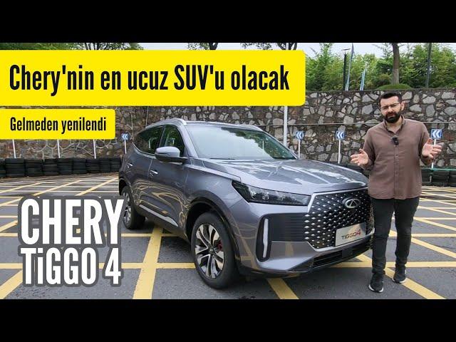 Türkiye'ye gelecek Chery Tiggo 4 modelini inceledim. En ucuz SUV olacak mı? #chery #tiggo4