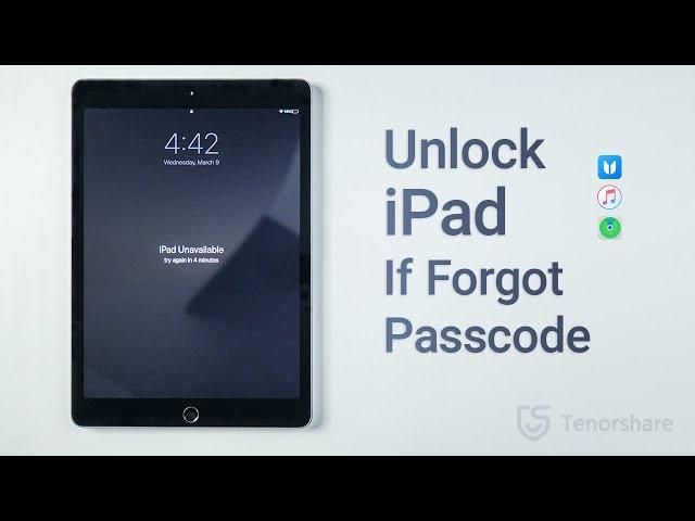 How to Unlock iPad without Passcode If Forgot