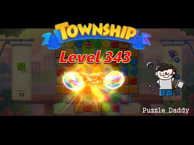 Colorful Puzzle Level 343 ∥ No Booster_All level clear_Township