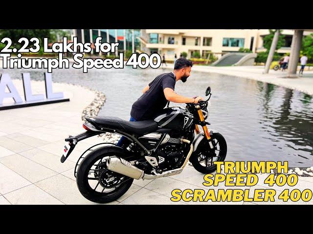 Triumph Speed 400 | Scrambler 400 X Exhaust Note & Details in Malayalam