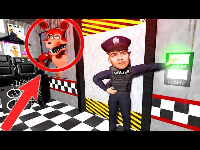 АНИМАТРОНИКИ ПУГАЮТ ОХРАННИКА FNAF 1 COOP ► Garry's Mod