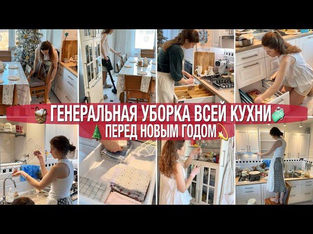 ГЕНЕРАЛЬНАЯ УБОРКА ВО ВСЕЙ КУХНЕ ПЕРЕД НОВЫМ ГОДОМЛУЧШАЯ МОТИВАЦИЯ НА УБОРКУ/УБИРАЙСЯ СО МНОЙ