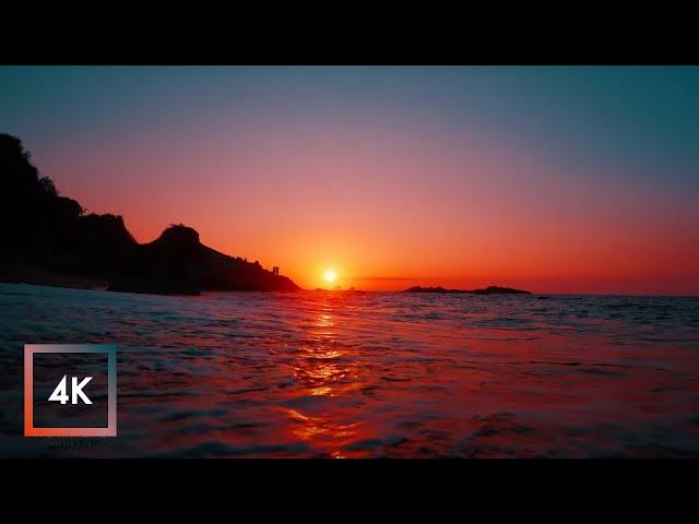 Relaxing Ocean Walk in  Mazunte, Oaxaca with Relaxing Ocean Waves ASMR. 4K