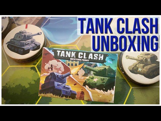 Tank Clash Western Front Unboxing | Ameba Games | Wargame Historical Game | Intro Armored Combat