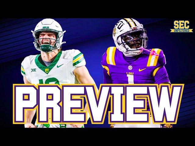 LSU vs. Baylor PREVIEW & PREDICTIONS | 2024 SEC Football | Texas Bowl