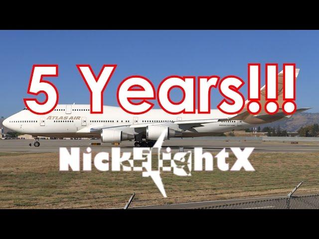 HD 5 Years of NickFlightX!!! Thanks You All!!!