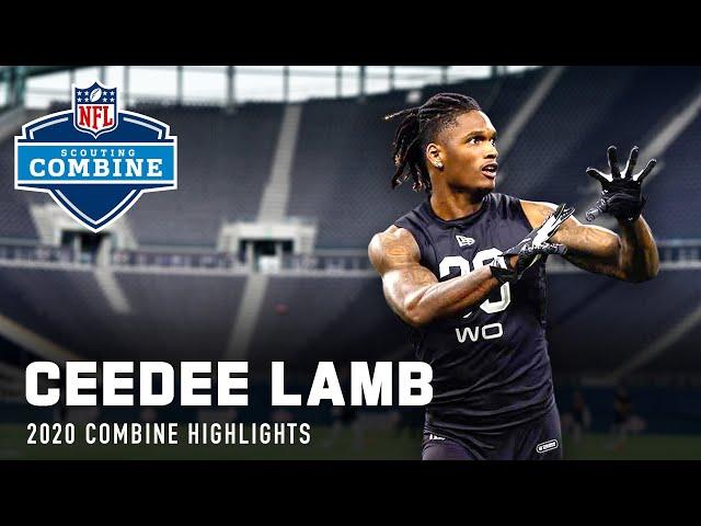 CeeDee Lamb (Oklahoma, WR) 2020 NFL Combine Highlights