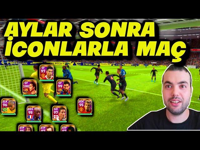 PES ZAMANINDAN İCONLARLA AYLAR SONRA MAÇ  (eFootball 2023 Mobile)