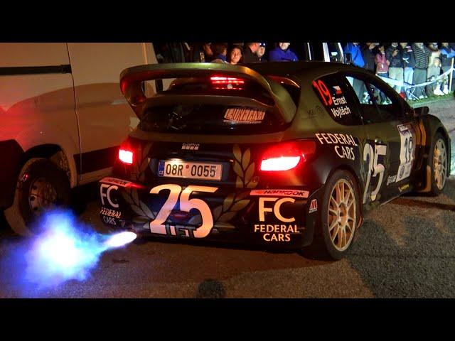 PURE GROUP B, GROUP A, WRC CAR SOUND LAUNCH CONTROL and FLAMES 13° Rally legend 2015