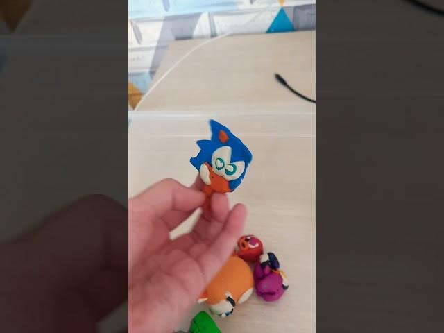 обзор на мои самоделки по сонику(финал) #sonicthehedgehog #игрушки #sonic #обзор