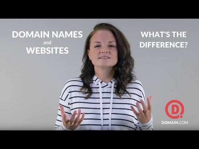 Domain names and websites: What's the difference?