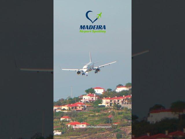 NOSE DIVE Airbus A321 Landing at Madeira Airport