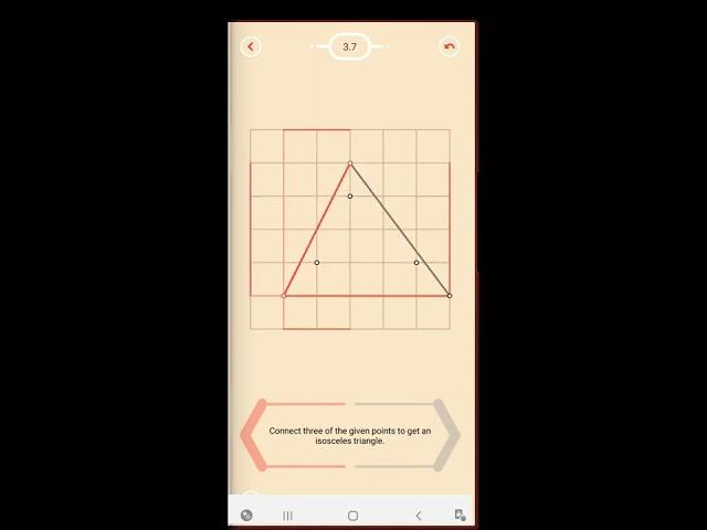 Pythagorea Level 3 Isosceles Triangles