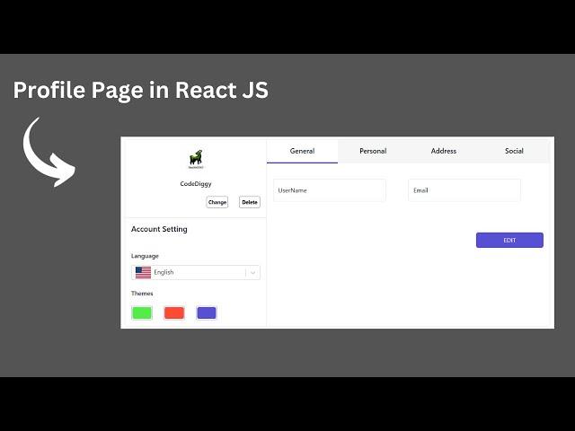 Creating a Stunning Profile Page in React.js for Your Web Application