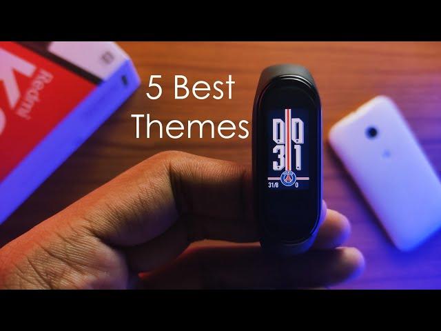 Top 5 Themes for Mi Band 4