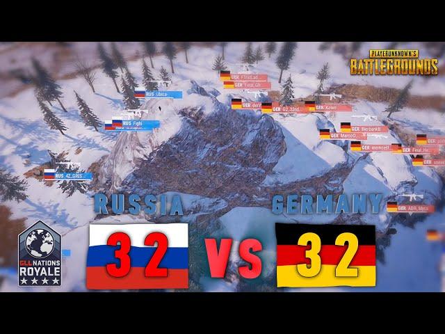 КТО СИЛЬНЕЕ? РОССИЯ ПРОТИВ ГЕРМАНИИ 32x32 | GLL Nations Royale Upper Finals | Russia vs Germany