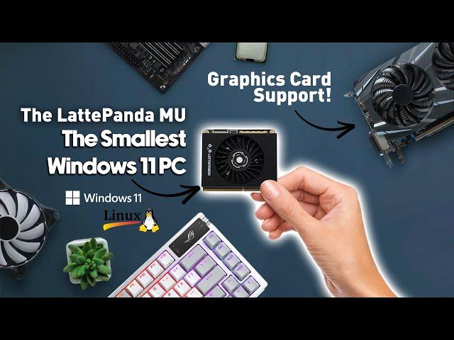 The New LattePanda MU Is The Smallest Windows 11 Mini PC! Hands On First Look