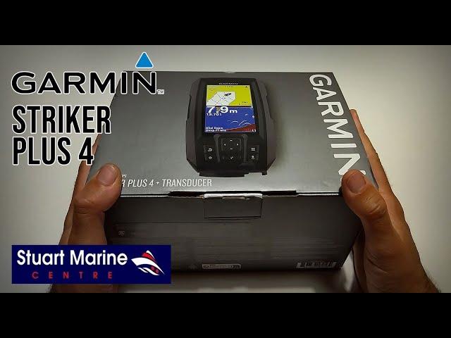 Unboxing of the Garmin Striker Plus 4 fish finder