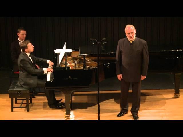 Sergei Leiferkus, Opening Master Concert, London Master Classes 2013