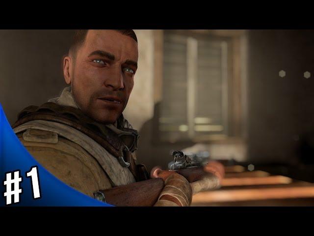 Sniper Elite 3 Gameplay Walkthrough Part 1 Let's Play - Tobruk