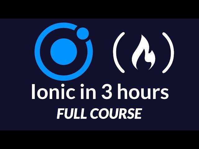 Ionic Framework 4 - Full Tutorial - iOS / Android App Development