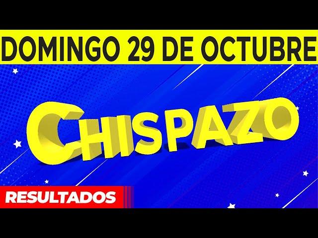 Sorteo Chispazo de las Tres y Chispazo del Domingo 29 de Octubre del 2023