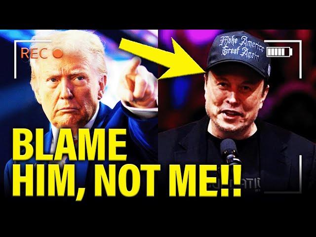 Trump THROWS Elon UNDER THE BUS for DISASTER