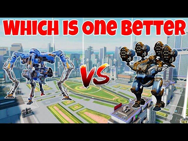 WR New Robot Dux VS Bagliore Robot Comparison |WAR ROBOTS|