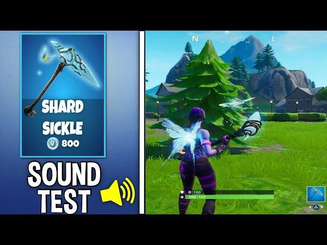 *NEW* SHARD SICKLE PICKAXE Gameplay in Fortnite!